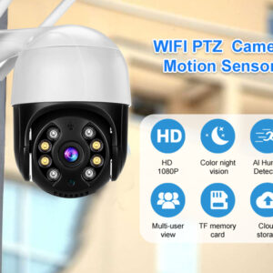 EVERSECU Outdoor PTZ Security Camera
