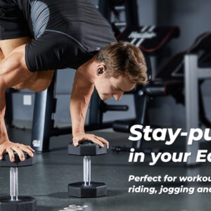 Wireless Smart Earbuds with Built-in Mic and Touch Control